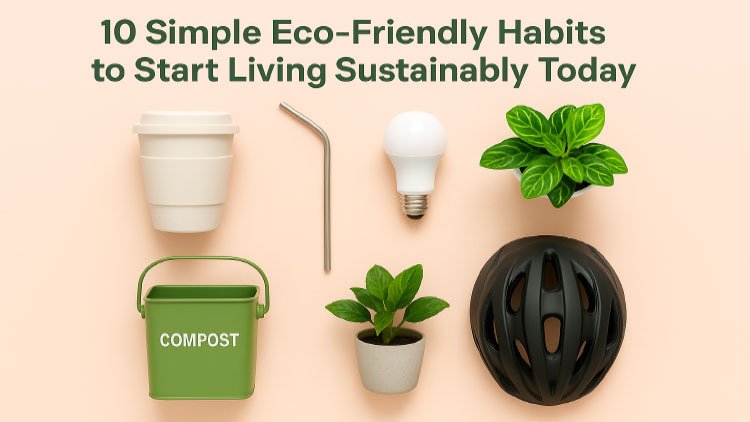 10 Simple Eco-Friendly Habits for Sustainable Living Today