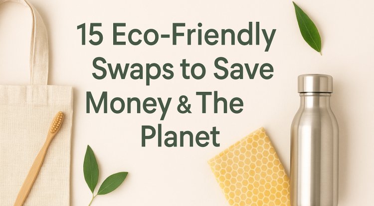 15 Eco-Friendly Swaps That Save You Money Every Month & Help the Planet