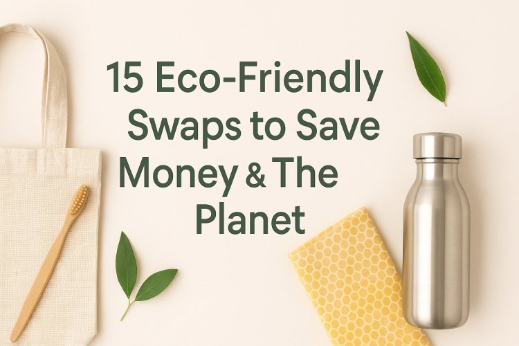 15 Eco-Friendly Swaps That Save You Money Every Month & Help the Planet