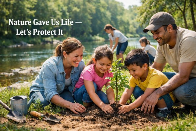 Nature Gave Us Life — Let’s Protect It